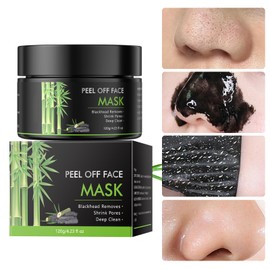 BYOTOUTY Peel Off Face Mask for Women & Men, Charcoal Face Mask for Blackhead Remover, Pore Cleaner, Black Head Remover Mask for Nose, Skin Care, Peeling Facial Masks for Deep Cleansing 4.23 Oz