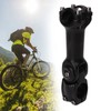 Bicycle Stem Adjustable 60 Riser 130mm 25.4mm Handlebar Stem for