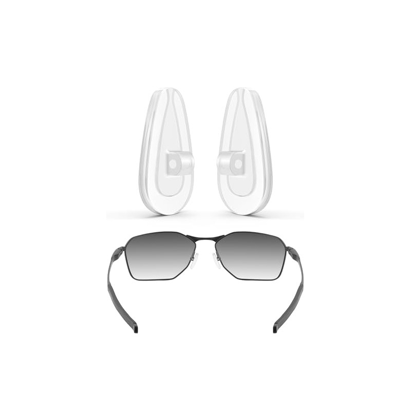 ToughAsNails Clear Replacement Nose Pads Pieces for Oakley Conductor 6