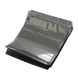 LJY 50 Pieces Antistatic Resealable Large Size Bags for Motherboard HDD and Electronic Device, 21cm x 24cm / 8.3in x 9.5in