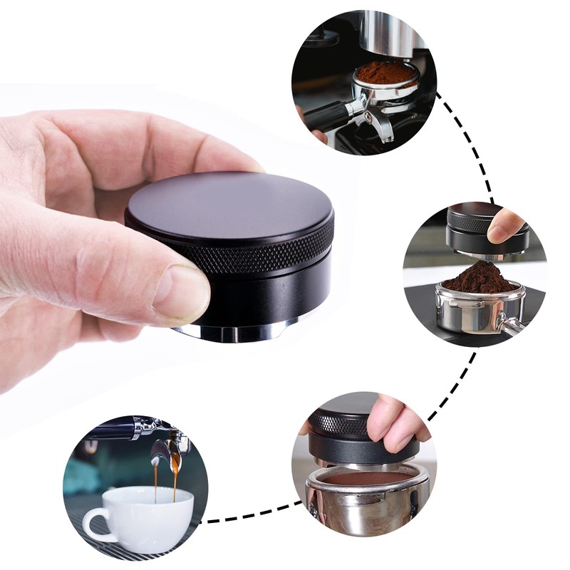 Distributor 304 Stainless Steel Leveler 53mm Ground Coffee Level Tool