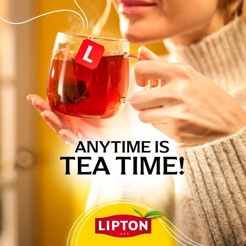 Lipton Black Tea & Decaf Black Tea 50 CT (2ea)