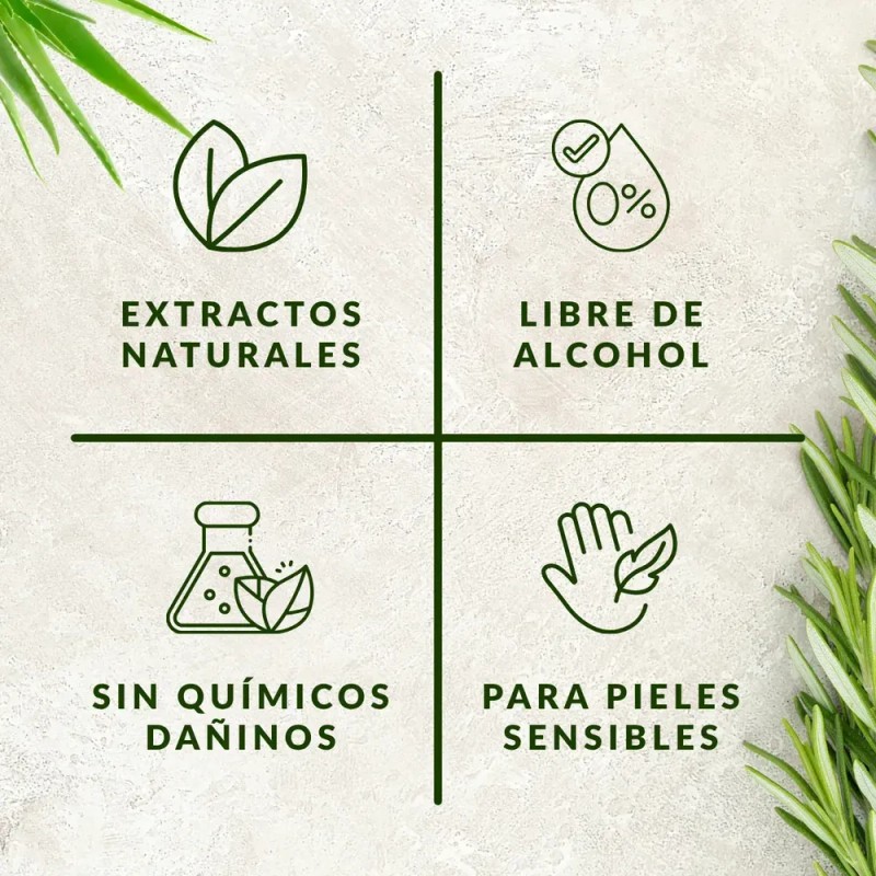 Gel para Peinar Árbol Verde Romero 250g