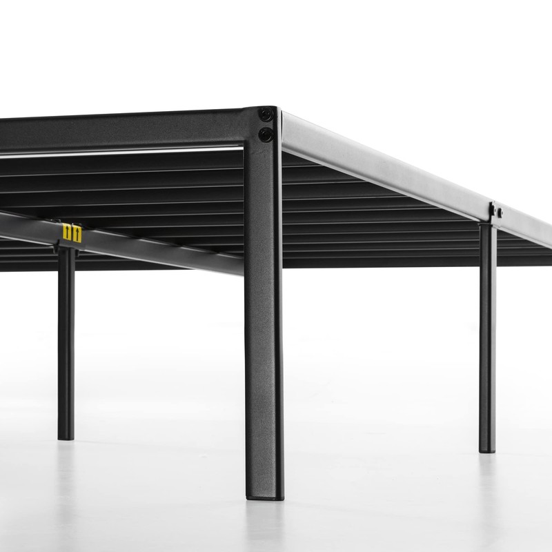 Best Price Mattress 14 Inch Metal Platform Beds w/ Heavy