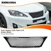 Gloss Black Front Bumper Upper Grille Grill Fit for Lexus