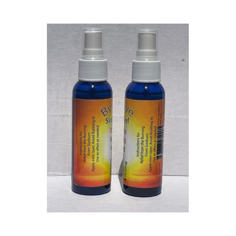 Bye Bye Sunburn Pain and Sting Relief Spray (2.2 oz