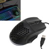 Honeycomb Mouse RGB Wired Gaming Mouse Lightweight Quick Answer RGB