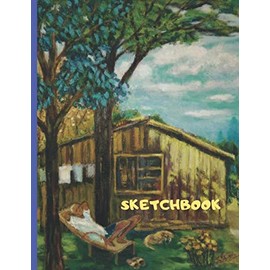 SKETCHBOOK: An Asian Style Sketchbook for Artists: 8.5 x 11 Large Blank Pages with White Paper. Notebook and Sketchbook to Create Your Own Work. Good for Drawing and Doodling.
