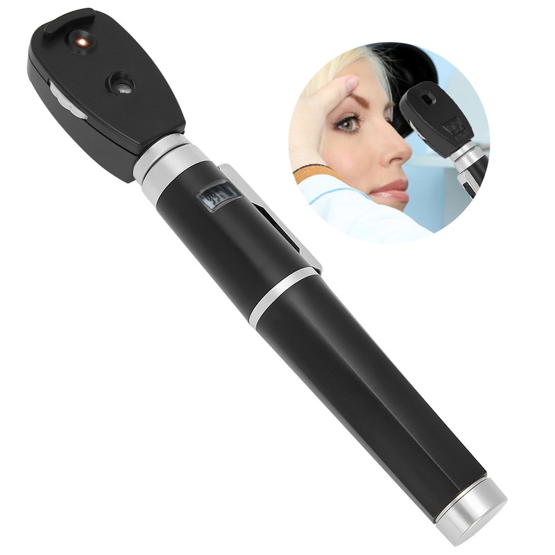 Ophthalmoscope Adjustable Brightness LED Light Eye Examination Devices Tool