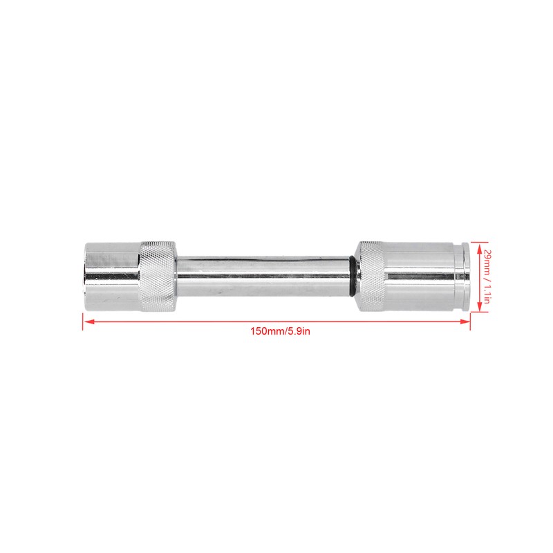 Barbell-Style Hitch Pin Anti-Theft Tow Receiver Locking Coupler with 2