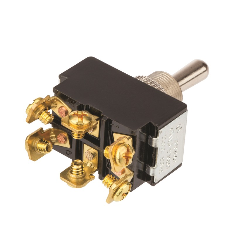 NSI 78260TS Toggle Switch, Maintained Contact and Multiple Pole, On-Off-On
