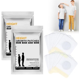 Pack of 16 Height Growth Patches, Height Growth Foot Patches, Growth Enhancer Patches, Bone Growth Foot Patches to Increase Body Growth, Height Growth Patches for Adults and Teenagers