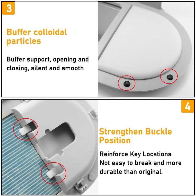 Abodvu Compatible with 2015-2022 Mini Cooper Sun Visor Vanity Mirror
