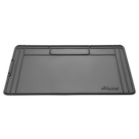 WeatherTech SinkMat – Waterproof Under Sink Liner Mat for Kitchen Bathroom – 46” x 22” Inches - Durable, Flexible Tray – Home undersink Organizer Must Haves, Black