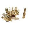 The New Antique Store Brass Pocket Sextant London Solid Brass