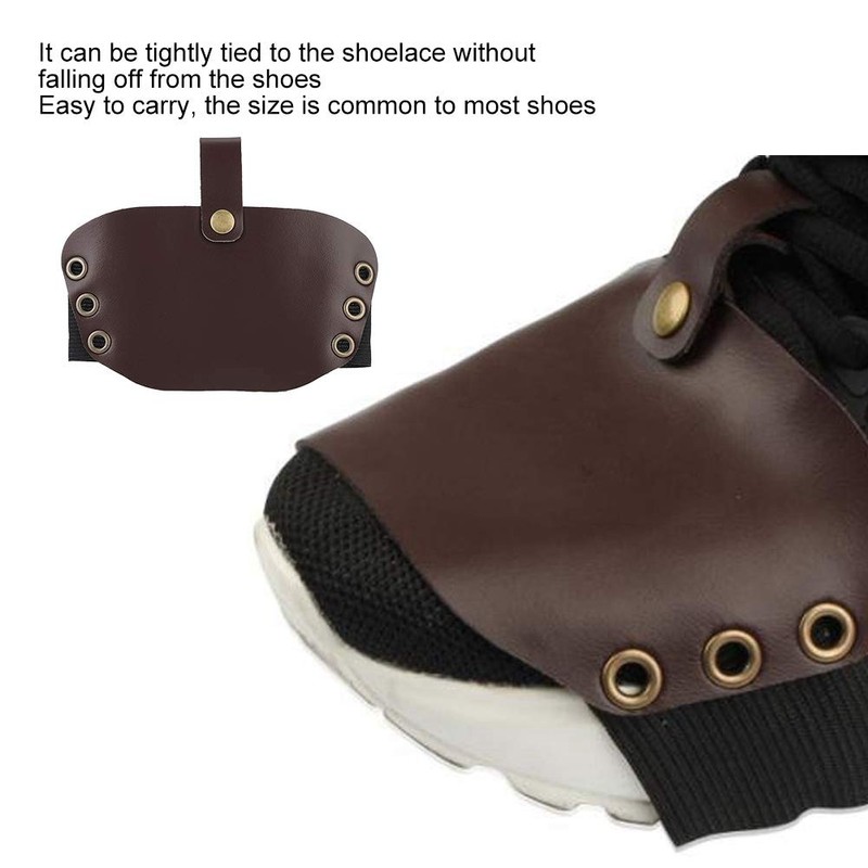 Suuonee Shoe Protector Cover, High-Quality PU Material Motorcycle Shift Guard