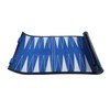 Blue Travel Roll Up Backgammon Set 13 Inch