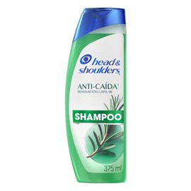 Head  Shoulders Shampoo Anti-Caída Renovación Capilar con romero para el cabello, ayuda con la retención de cabello 375 ml                            