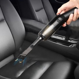 Cordless Car Vacuum | Auto Portable Vacuum for Home | Portable Compact Vacuum, Handheld Vacuum for Car, Home, 120W Fast Charge Household Vacuum