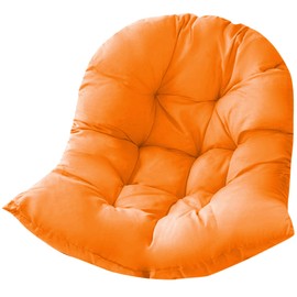 Samtiny Thickened Hammock Swing Chair Cushion, Hanging Basket Seat Cushion Pillow, Soft Hanging Egg Chair Back Cushions Pads, for Indoor and Outdoor Garden Offices - Thickened Version