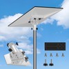 Starlink Gen 3 Mount Adapter, 160° Tilt Adjustable, Silver Metal