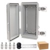 YETLEBOX Waterproof Electrical Box, IP67 Junction Box Stainless Steel Latch