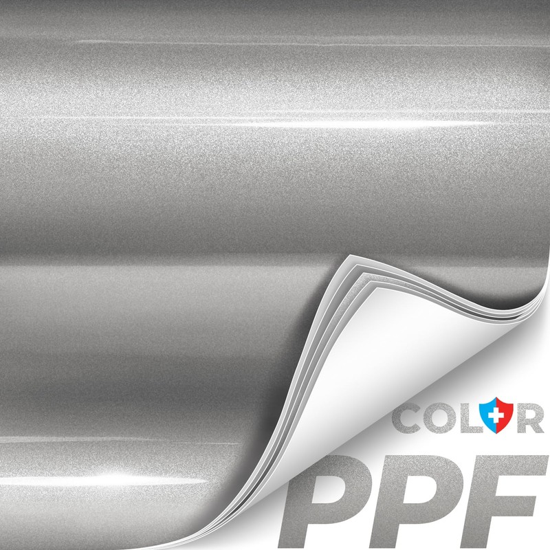 ColorFusion PPF by VViViD, Gloss GT Silver Dry Apply PPF