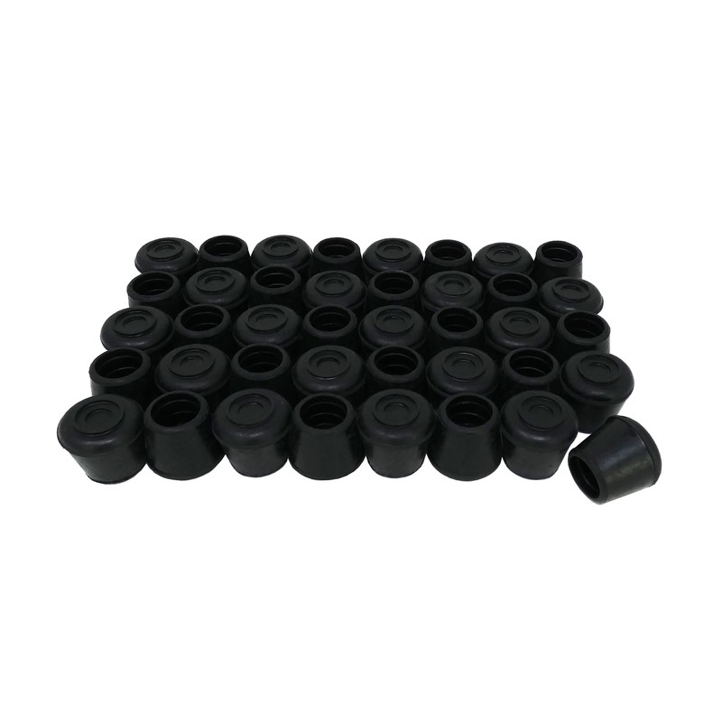 Shepherd Hardware 8620E 3/4-Inch Inside Diameter Rubber Chair Leg Tips,