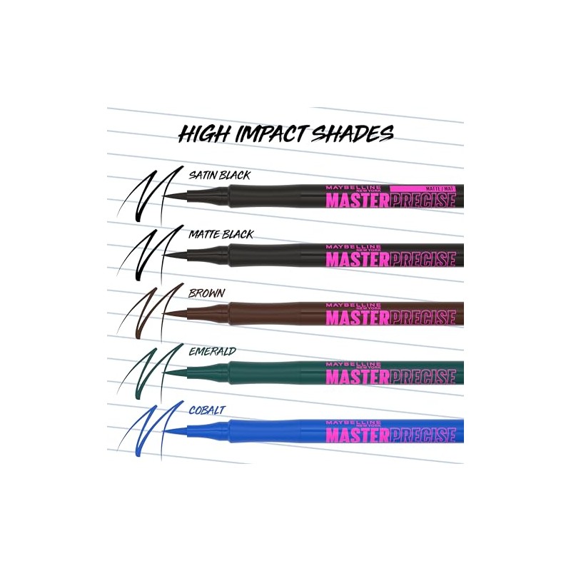 Maybelline Eyestudio Master Precise All Day Ink Pen Liquid Eyeliner,