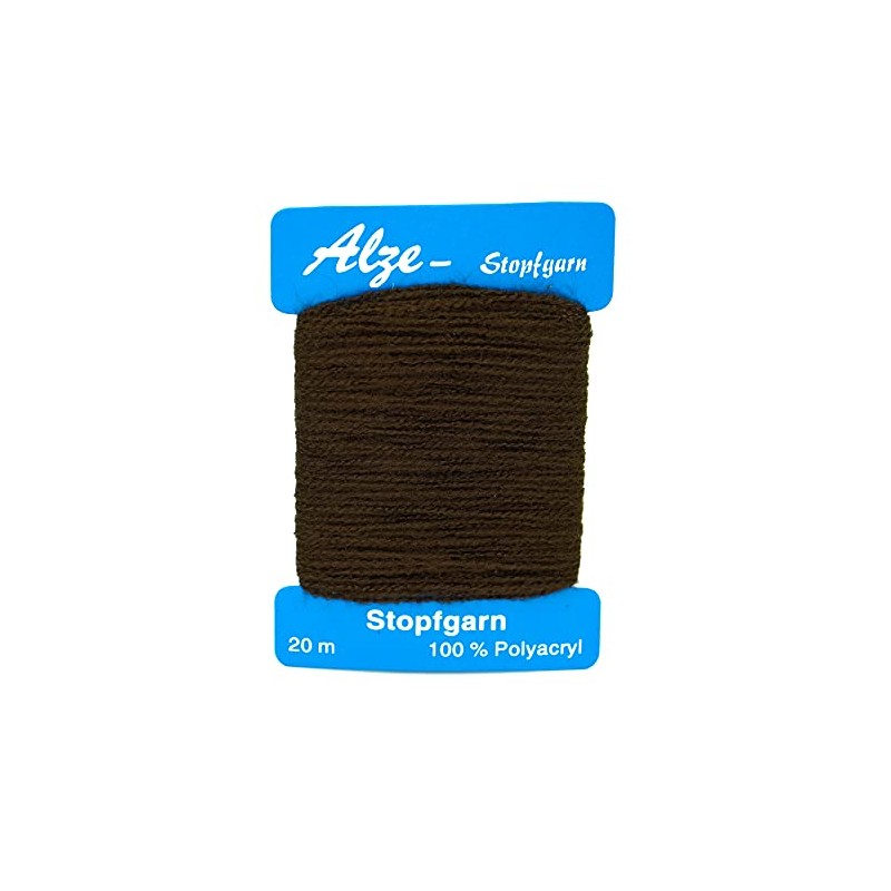 Trimz Darning Wool, Dark Brown, 1x20m