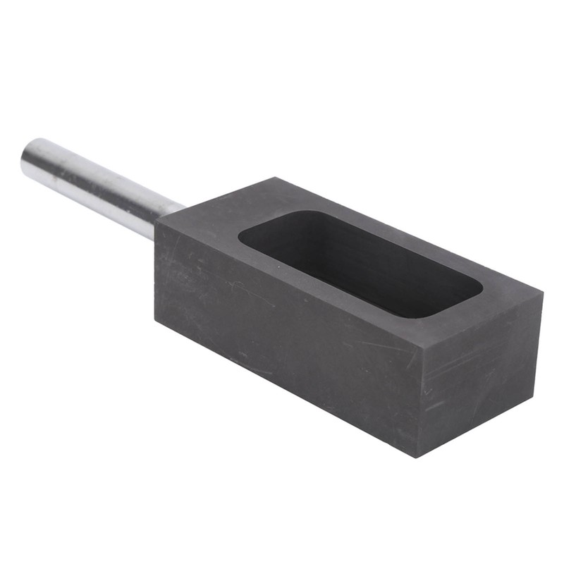 Graphite Ingot Mold with Handle Casting Melting Mold for Gold