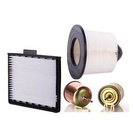 3x Car Air Filter - Air Filter Fuel Filter Cabin Air Filter for Expedition 1997-1998 for F-150 1997-1998 for F-250 Super Duty 1999-2004 for F-350 Super Duty 1999-2004 Replacement Car Air Filter