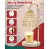 KISUFU Smart Crystal Candle Warmer Lamp with Timer - 2-in-1