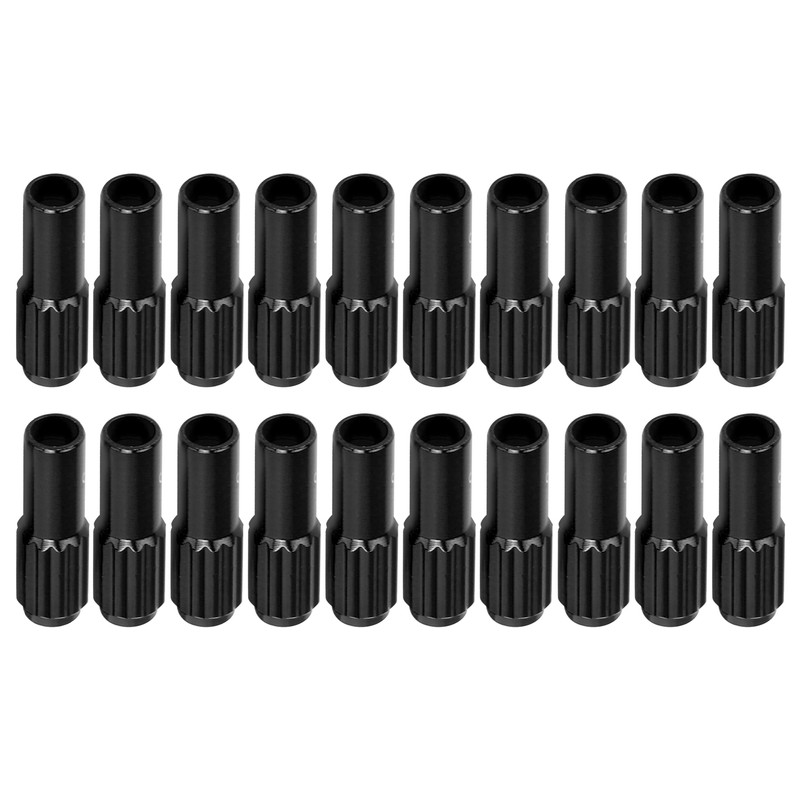 20Pcs Bicycle Cable Screws Precise Speed Change Steady Adjustment Aluminum