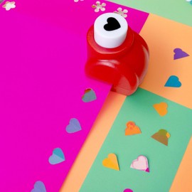 Hole Punch for Kids,Handmade Kids Hole Punch and Craft Scissors Set - Fun Learn Kids Craft Scissor Set, Paper Punches for Crafting Tool for Kids