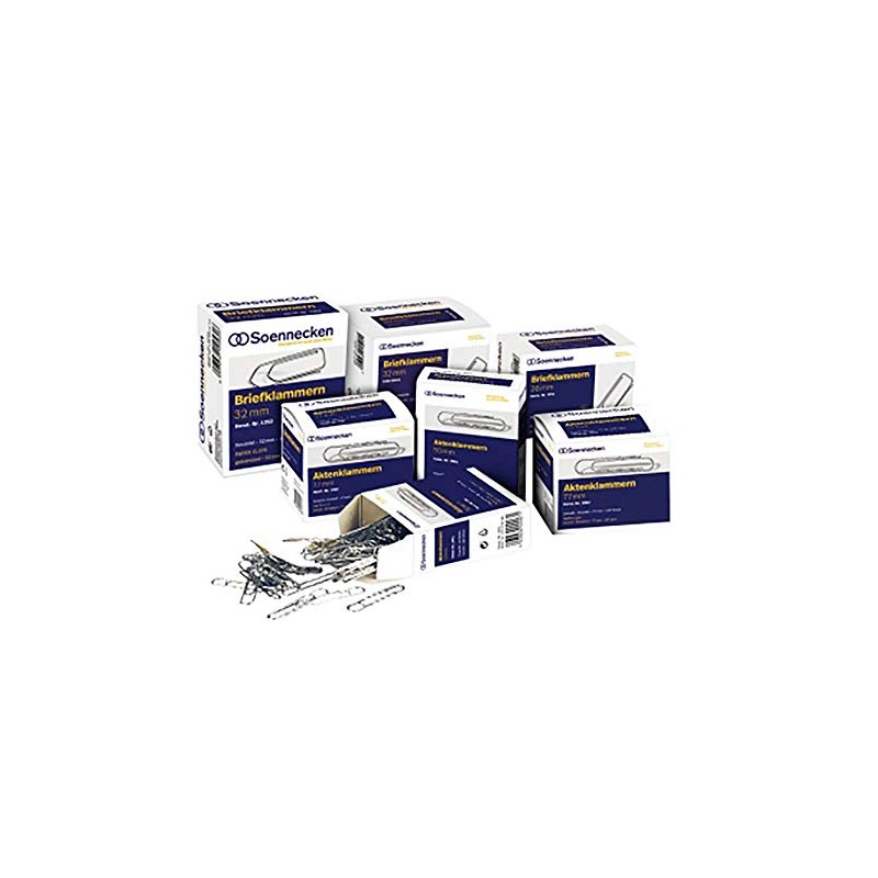 Soe Filing Clip 1061 50 mm Galvanised 01061 PA: Pack