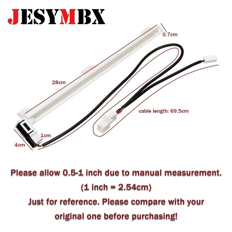 JESYMBX Center Console Ambient Light For Toyota Camry 2018-2021 Car