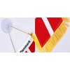 WXTWK National car window hanging flag (Denmark)