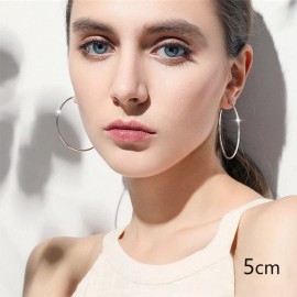 Aretes Arracada Redonda De Plata 925 +bolsa De Tela