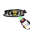 Daily Bible Verse Bracelet with Scan NFC, Cross & Jesus