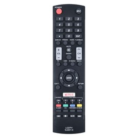 GHUST GJ221-C - Control remoto de repuesto para Sharp AQUOS TV LC-32LE653U LC-40LE653U LC-43LE653U LC-48LE653U LC-55LE653U LC-65LE645U LC-65LE653U LC-65LE654U LC-43UB30 LC-50UB30 LC-55UUB30 LC-65UB30