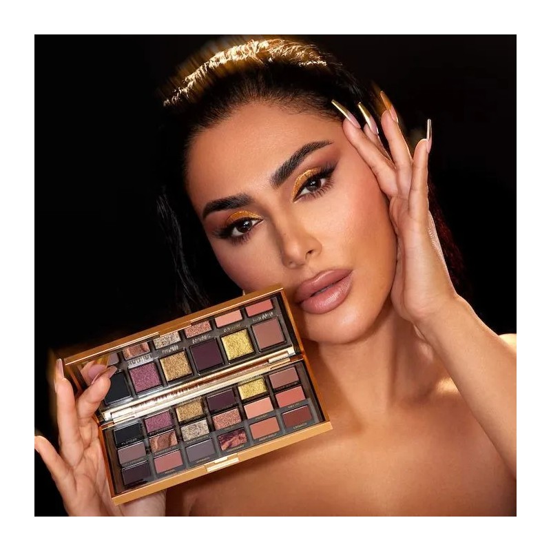 Huda Beauty Empowered Eyeshadow Palette Dorado Oscuro