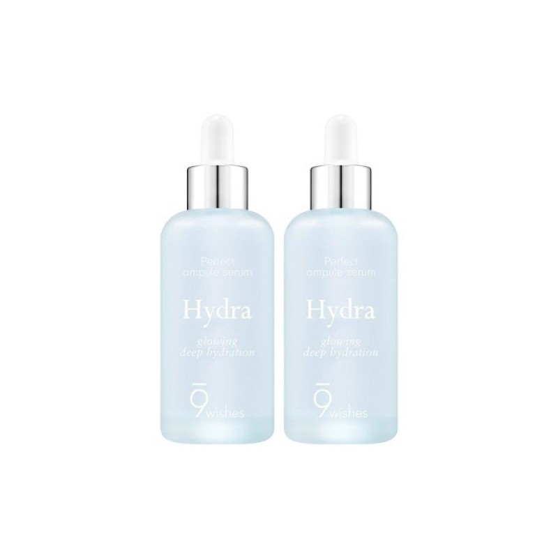 Nine Wishes Hydra Ampoule 80ml x 2 Soothing Care /