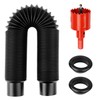Rain Barrel Hose Connector Kit to Link Rain Water Collection