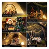 Solar Power Camping Lights String,Outdoor String Lights with 8 Modes