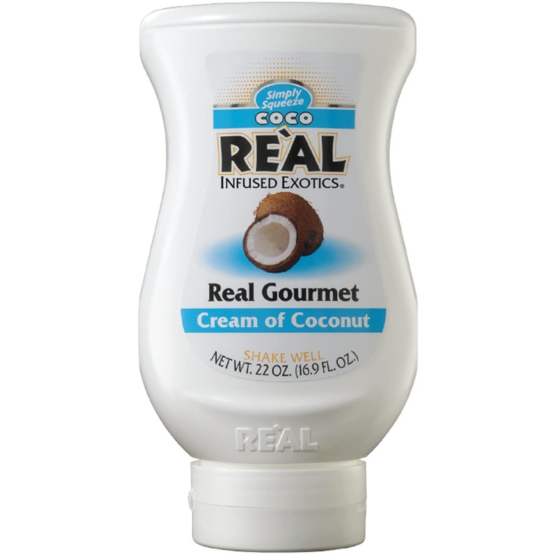 Coco Reàl Infused Exotics, Cream of Coconut, 16.9 FL OZ
