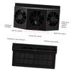 iplusmile Solar Window Car Exhaust Fan Triple Head Design Efficient