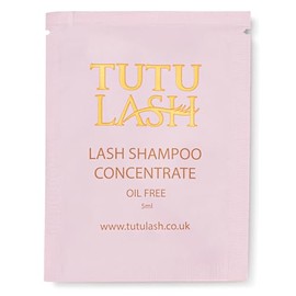 Lash Shampoo Concentrate Sachets Lash & Brow Foam Cleanser Sachets Lash Shampoo Lash Foam Concentrate Sachets Oil Free Tutu Lash (10 Sachets)