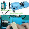 Mini Wood Lathe Machine Multi-Purpose Upgraded And Lengthened Processing Diameter