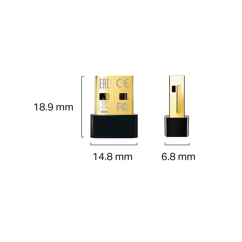 Adaptador Bluetooth 5.0 Compatible con Windows 11/10/8.1/8/Win 7/XP, para PC,